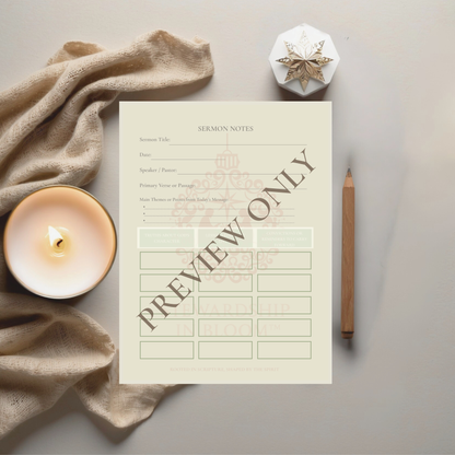 Immanuel Sermon Notes