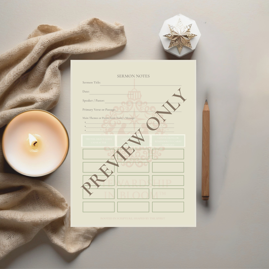 Immanuel Sermon Notes